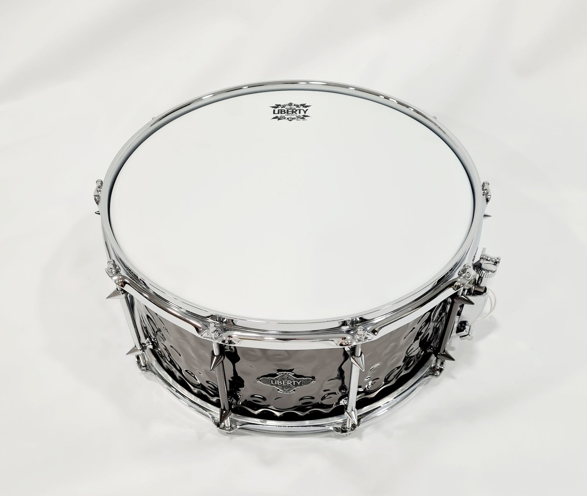 14x6.5in Hammered nickel over brass