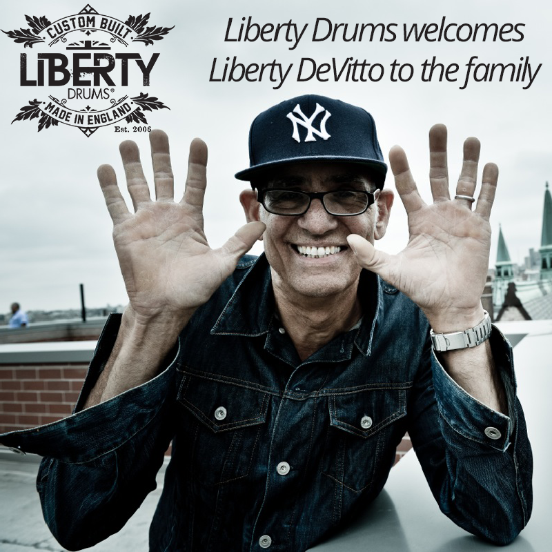 Liberty Drums Announces Liberty DeVitto New Endorser