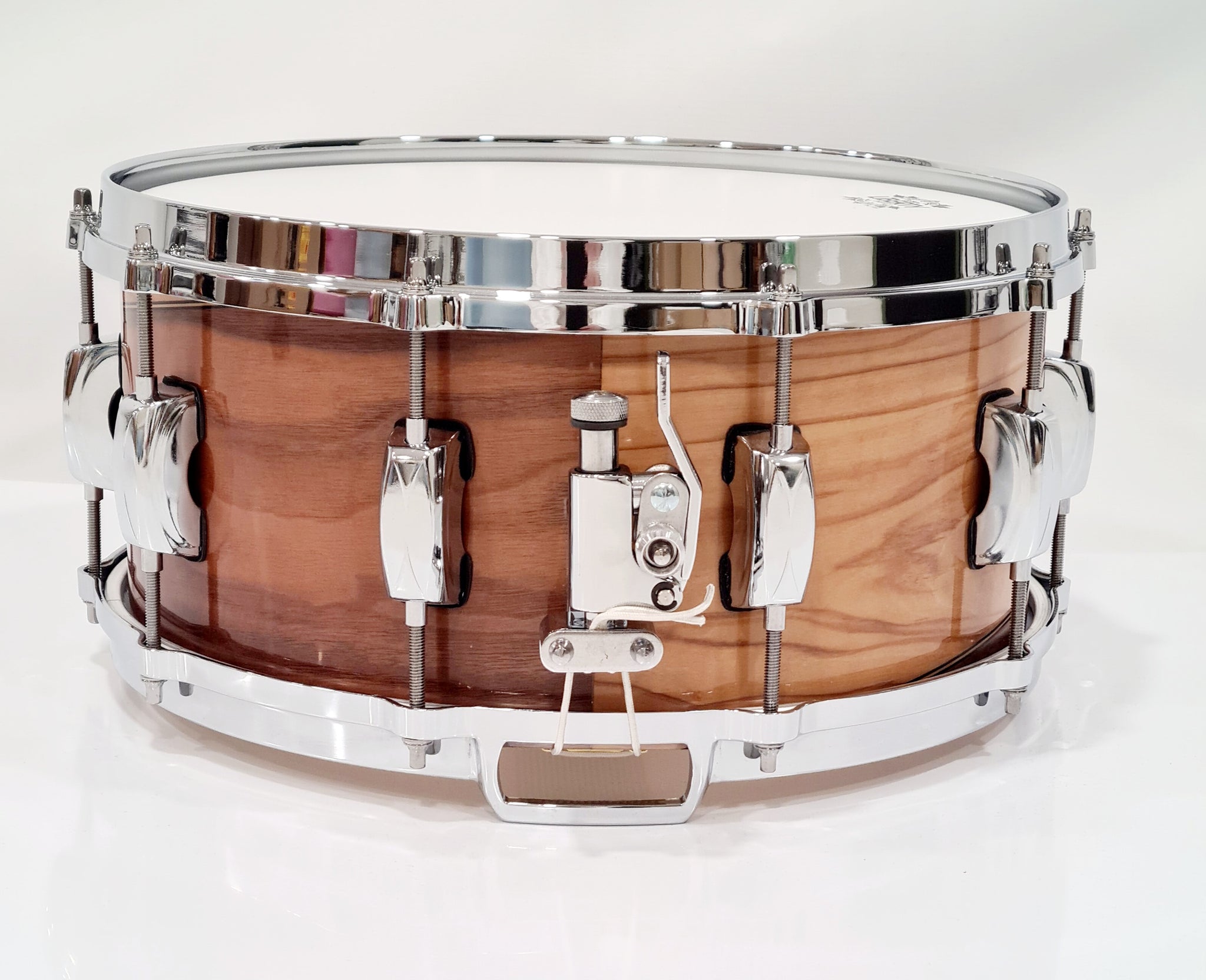 14x6" American walnut & Olive wood snare drum - (made to order)